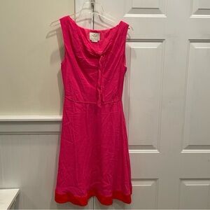 Kate spade sleeveless pink dress